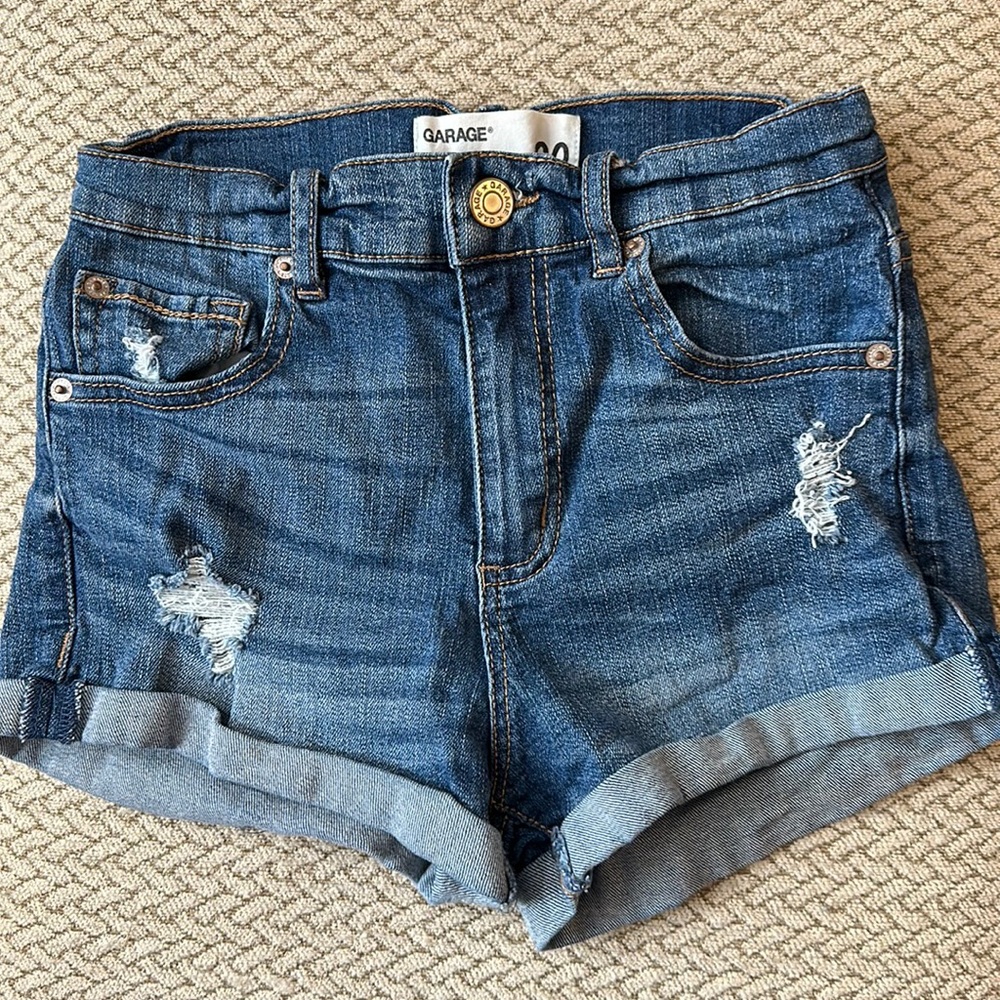 Garage Denim Shorts